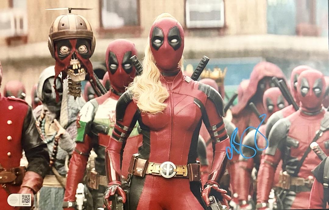 Blake Lively Signed 11x14 Photo (Deadpool) - SWAU COA